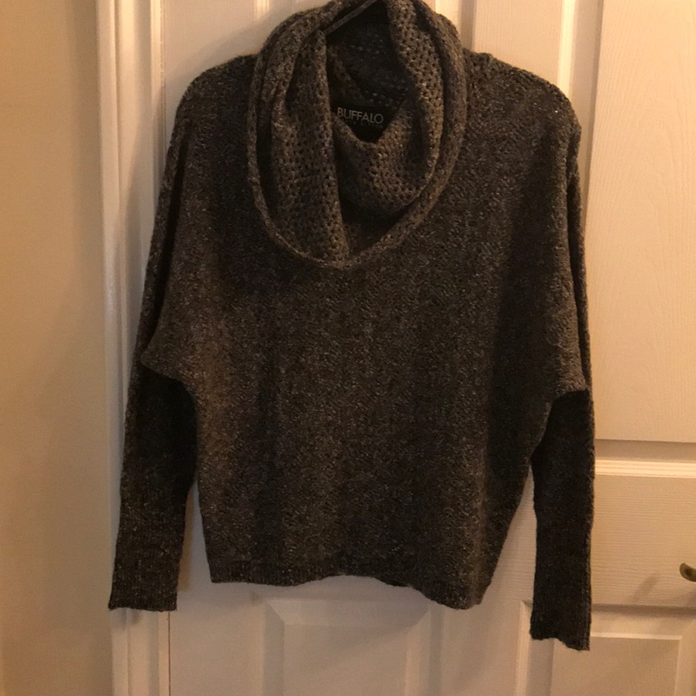 Buffalo cowl neck knit sweater